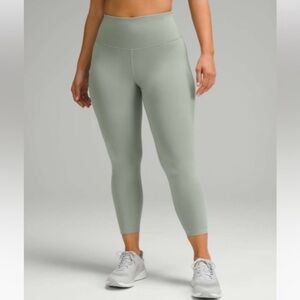 NWT Lululemon Wunder Train Contour Fit 25” Leggings in Palm Court
